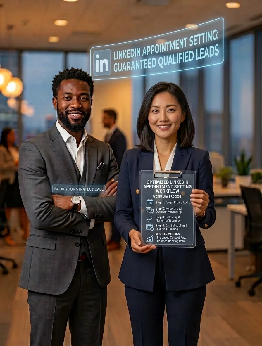 LinkedIn appointment setting services for professionals and businesses